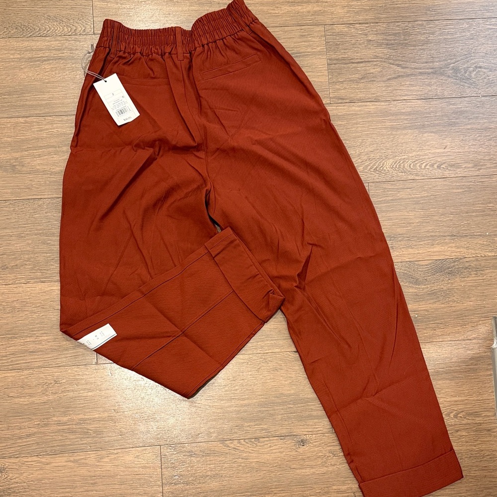 Rust Red casual Pants - Picture 3 of 4